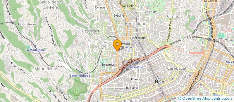 localisation de l'entreprise MADAME KETEVANI GORGIASHVILI  NICE