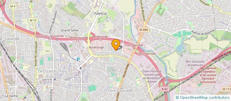 localisation de l'entreprise MADAME KETHIA FOLQUET  TOULOUSE