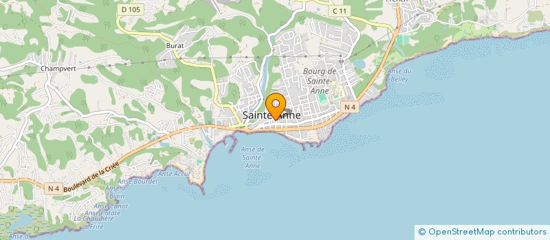 localisation de l'entreprise MADAME KETHLIE SENATUS à SAINTE-ANNE