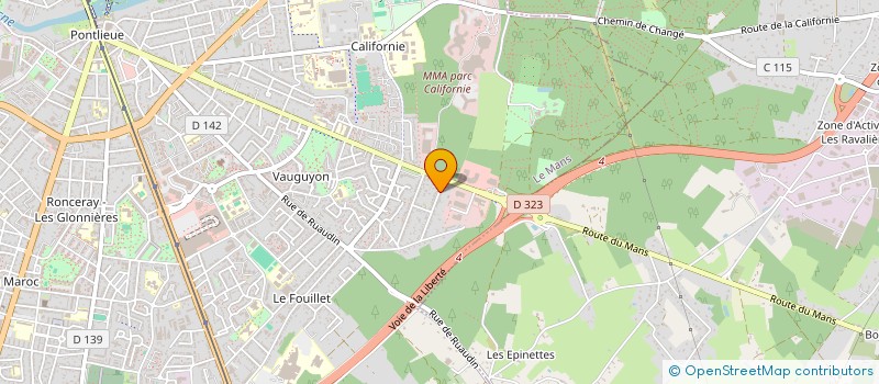 localisation de l'entreprise MADAME KETINA RAVET  LE MANS