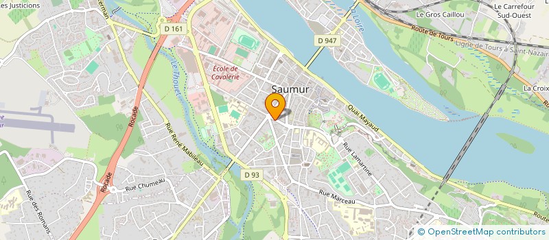 localisation de l'entreprise MADAME KETINE BERNARD  SAUMUR