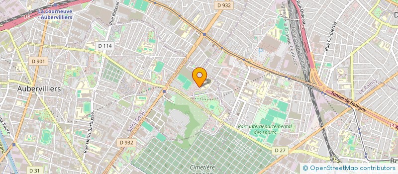 localisation de l'entreprise MADAME KETLINE ENOW  PANTIN