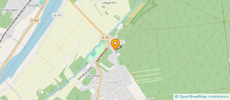 localisation de l'entreprise MADAME KETSANG BETSEN  MONTHOU-SUR-BIEVRE