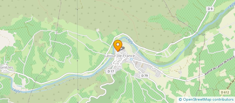 localisation de l'entreprise MADAME KETSIA FORNER  BELESTA