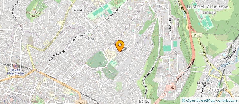 localisation de l'entreprise MADAME KETSIA HENRY à ROUEN