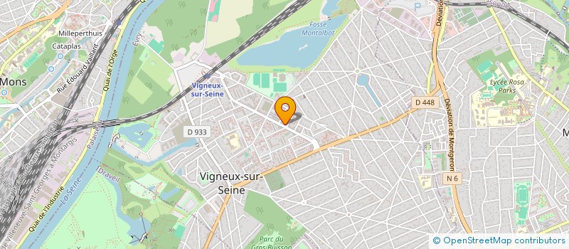 localisation de l'entreprise MADAME KETSIA KABONGO à VIGNEUX-SUR-SEINE