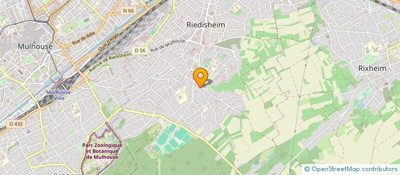 localisation de l'entreprise MADAME KETSIA LOM-INGOM  RIEDISHEIM