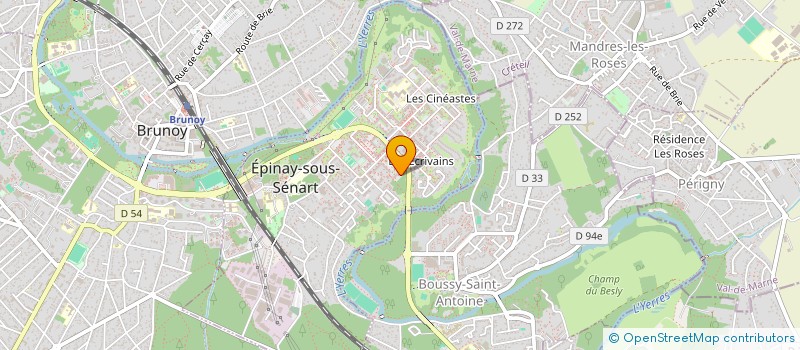 localisation de l'entreprise MADAME KETSIA NZAYADIO KEVINE  EPINAY-SOUS-SENART