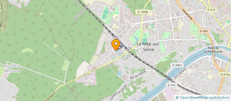 localisation de l'entreprise MADAME KETSIA OZIER LAFONTAINE  LE MEE-SUR-SEINE