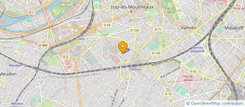 localisation de l'entreprise MADAME KETTY BERNABE à ISSY-LES-MOULINEAUX