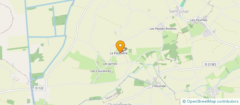 localisation de l'entreprise MADAME KETTY BOUJU  SAINT-LOUP