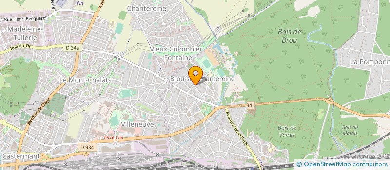 localisation de l'entreprise MADAME KETTY BOURHIS à BROU-SUR-CHANTEREINE