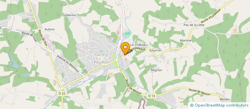 localisation de l'entreprise MADAME KETTY COCHELIN  POUILLON