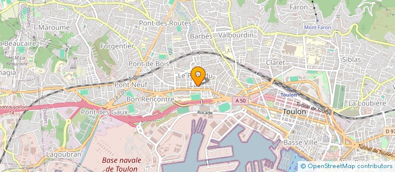 localisation de l'entreprise MADAME KETTY COLLIN  TOULON