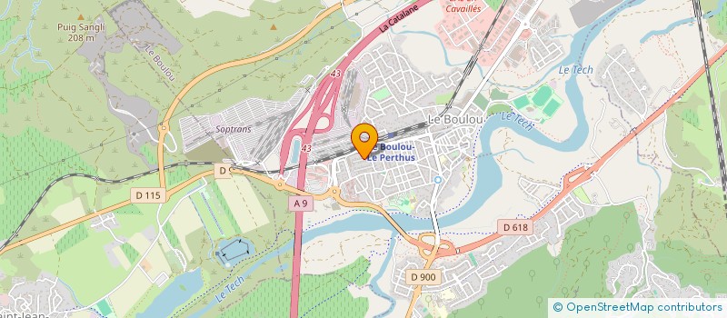 localisation de l'entreprise MADAME KETTY LABBE  LE BOULOU