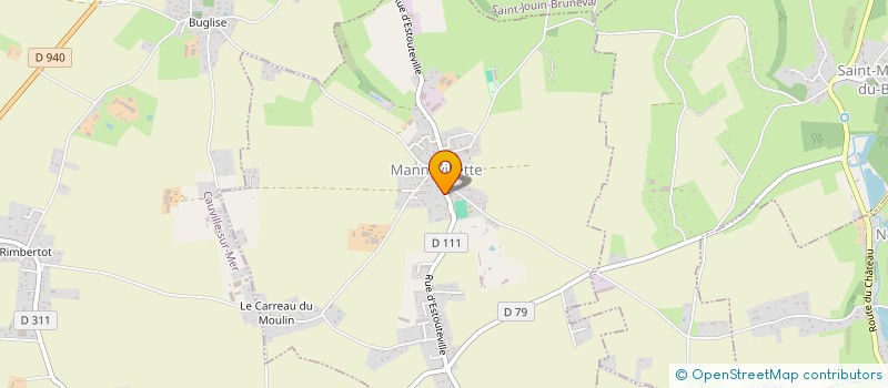 localisation de l'entreprise MADAME KETTY-LAURE GRAVE  MANNEVILLETTE