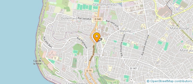 localisation de l'entreprise MADAME KETTY MABILLE  LE HAVRE