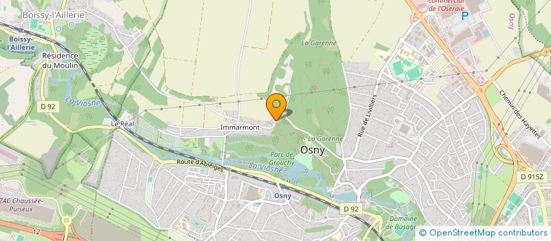 localisation de l'entreprise MADAME KETTY RUEZ à OSNY