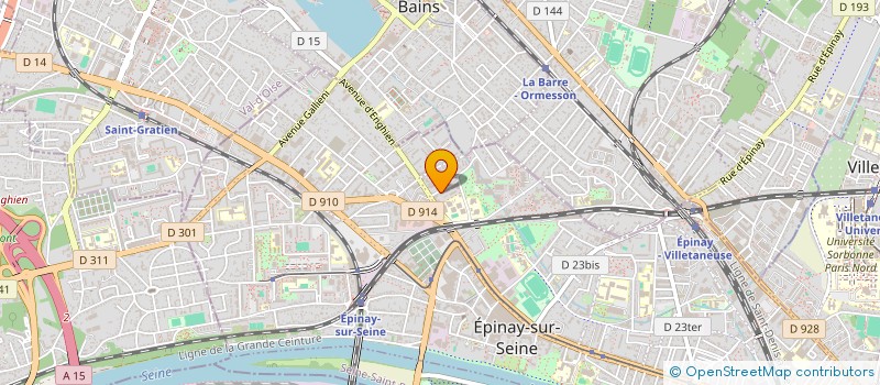localisation de l'entreprise MADAME KETTY SUZIN à EPINAY-SUR-SEINE