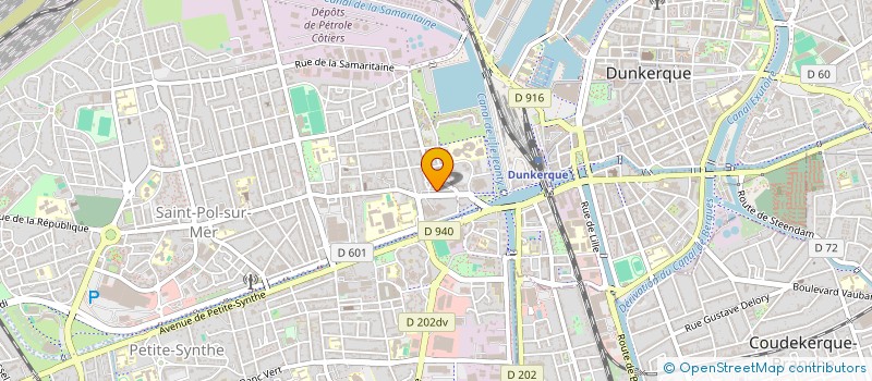 localisation de l'entreprise MADAME KETTY VANDENBUSCHE à DUNKERQUE