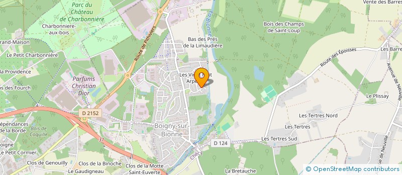 localisation de l'entreprise MADAME KETTY WESCHE  BOIGNY-SUR-BIONNE
