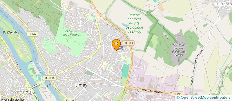 localisation de l'entreprise MADAME KETURA QUENUM  LIMAY