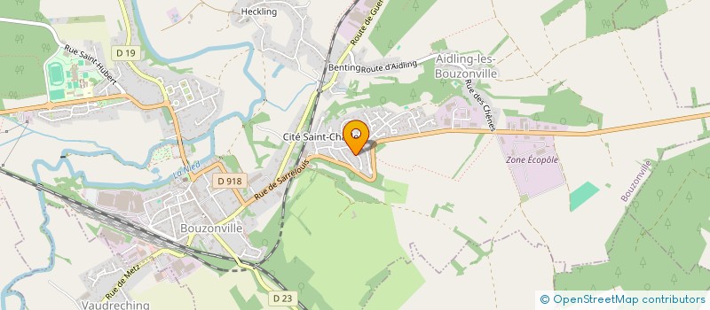 localisation de l'entreprise MADAME KEVIN EDERY  BOUZONVILLE