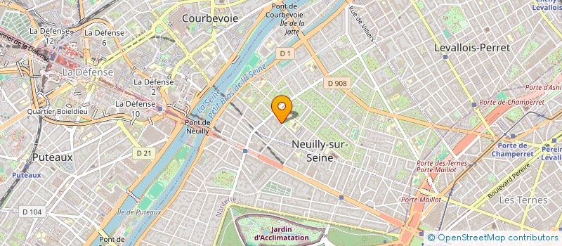 localisation de l'entreprise MADAME KEVIN MALLET  NEUILLY-SUR-SEINE