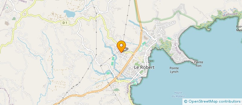 localisation de l'entreprise MADAME KEVINE JEAN PIERRE à LE ROBERT
