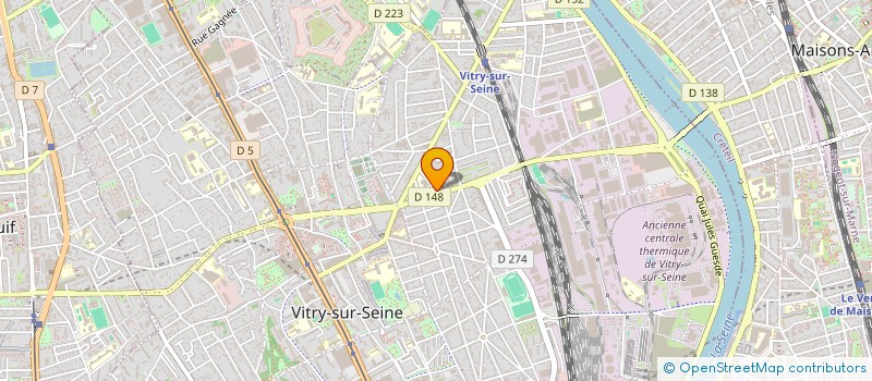 localisation de l'entreprise MADAME KEVINE LUPULU NGAKONO à VITRY-SUR-SEINE