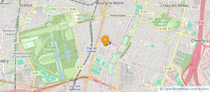 localisation de l'entreprise MADAME KEYI YING à ANTONY