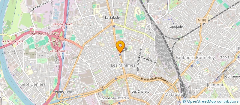 localisation de l'entreprise MADAME KEYIDI MYARO  TOULOUSE