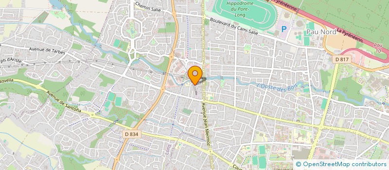 localisation de l'entreprise MADAME KEYLEEN REYES VALLEJOS à LONS