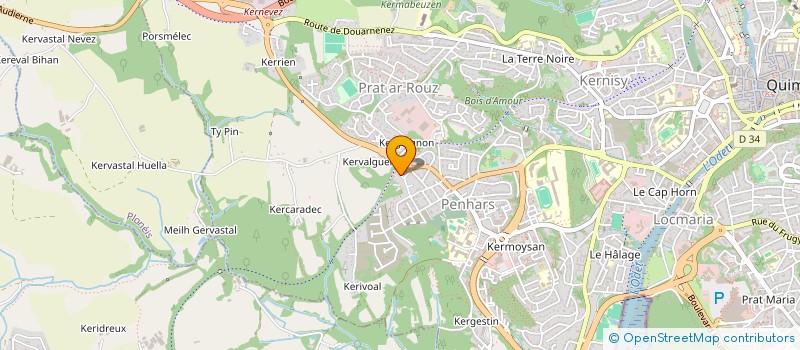 localisation de l'entreprise MADAME KEYNESA VIAKA à QUIMPER