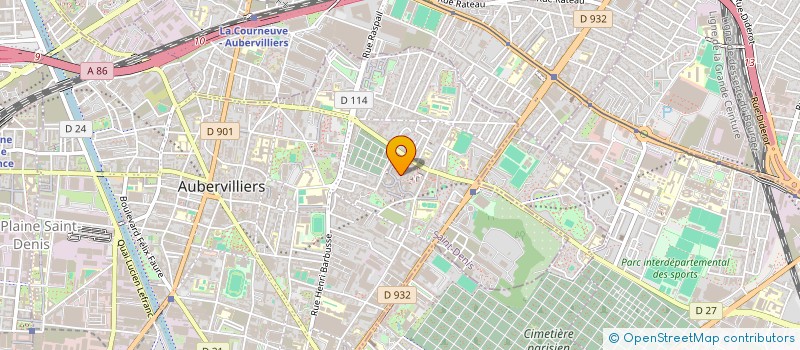 localisation de l'entreprise MADAME KEYSHA TERVILUS à AUBERVILLIERS