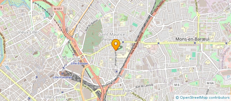 localisation de l'entreprise MADAME KEZIA DIOBAYE à LILLE