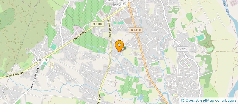 localisation de l'entreprise MADAME KEZIA RAKOTOARISOA  SAINT-CHRISTOL-LES-ALES