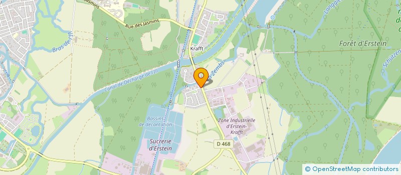 localisation de l'entreprise MADAME KEZIBAN BASER  ERSTEIN
