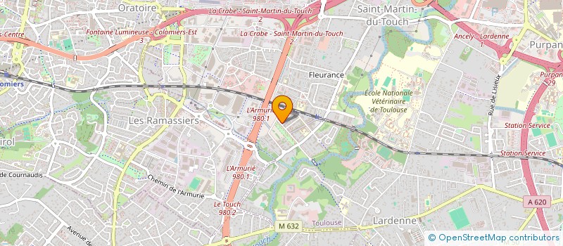 localisation de l'entreprise MADAME KEZIBAN YILDIZ  TOULOUSE