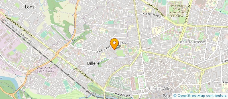 localisation de l'entreprise MADAME KFATSOUA BODJOK DOUTI NAKYABE à LESCAR