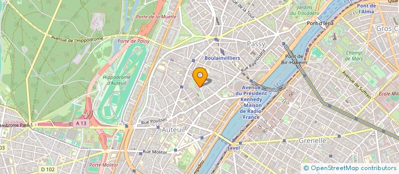 localisation de l'entreprise MADAME KHA HAN NGUYEN  PARIS