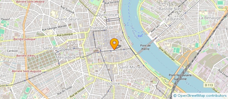 localisation de l'entreprise MADAME KHADDOUJ LAGAS  BORDEAUX