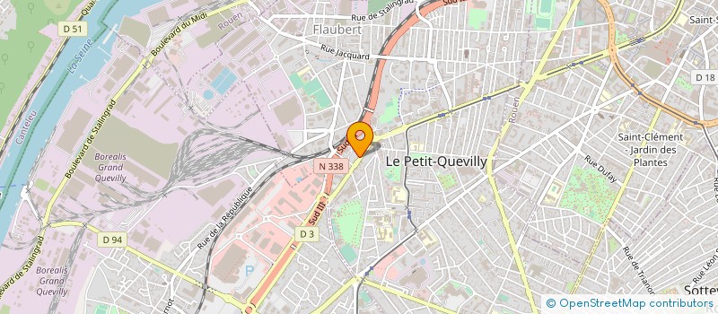 localisation de l'entreprise MADAME KHADDOUJ LOTFI à LE PETIT-QUEVILLY