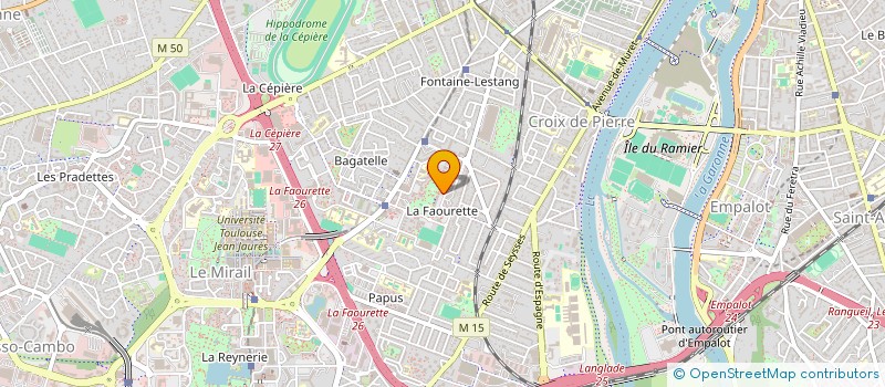 localisation de l'entreprise MADAME KHADDOUJA ASRIR à TOULOUSE