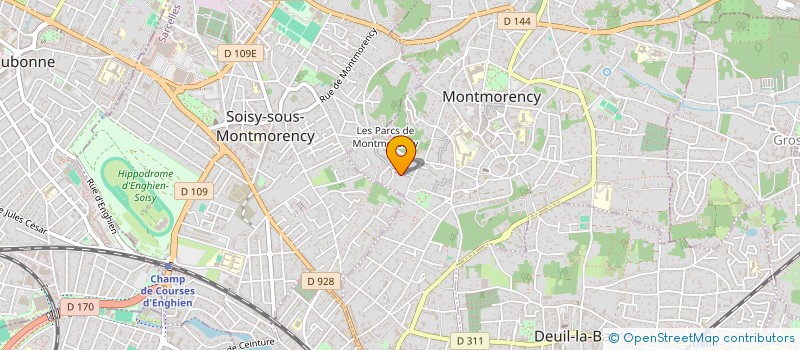 localisation de l'entreprise MADAME KHADI DIA  MONTMORENCY