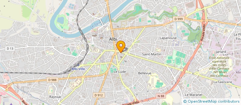 localisation de l'entreprise MADAME KHADICHAT DOKACHEVA à ALBI