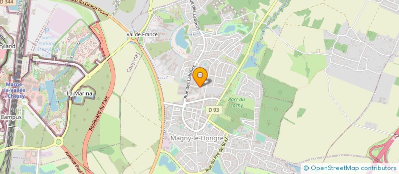 localisation de l'entreprise MADAME KHADIDIATOU CISS à MAGNY-LE-HONGRE