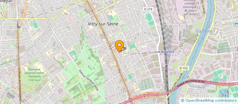 localisation de l'entreprise MADAME KHADIDIATOU DIABY à VITRY-SUR-SEINE