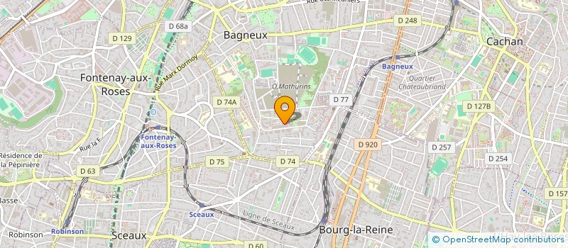 localisation de l'entreprise MADAME KHADIDIATOU DIALLO DIOUF à BAGNEUX