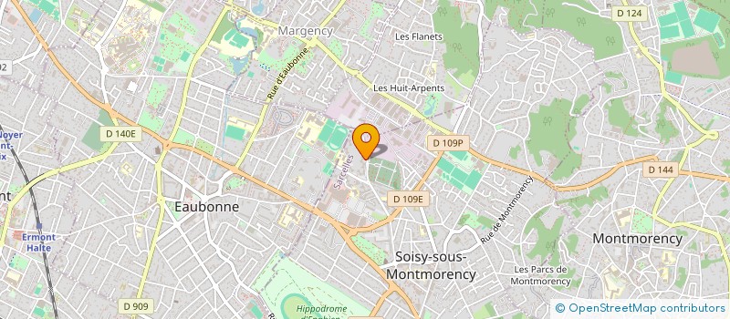 localisation de l'entreprise MADAME KHADIDIATOU DIENG  SOISY-SOUS-MONTMORENCY